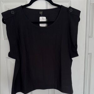 Elegant Black Women's Top. Brazilian